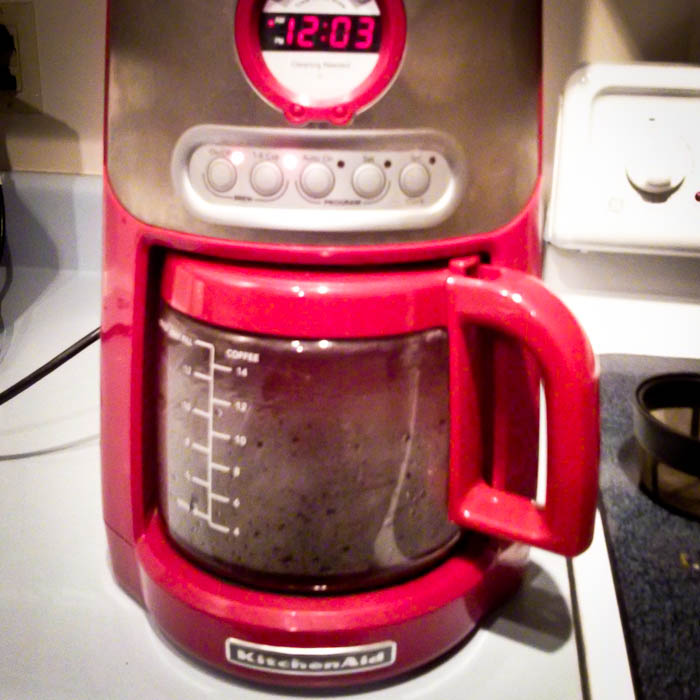 coffee machine kitchenaid